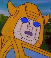 transformer bumblebee face