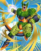 Cell (Dragon Ball Z) as Giga Bowser