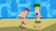 Phineas and Ferb dances to Backyard Beach