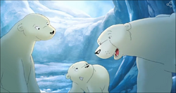 アラビア　Polar bear フィギュリン　Father 艶なし Frieda (The Little Polar Bear) | The Parody Wiki | Fandom
