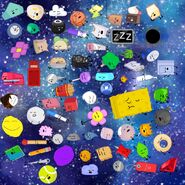 BFDI Contestants Sleeping