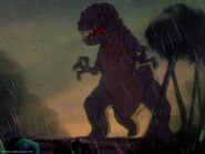 Tyrannosaurus Rex as Glut the Shark