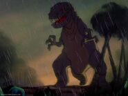 Tyrannosaurus Rex as The Red Death