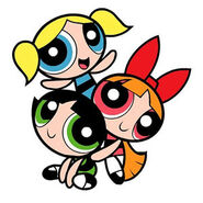 Blossom, Bubbles and Buttercup as The Three Harlem Girls