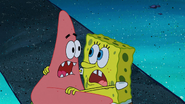 Spongebob and patrick saw a ghost 1