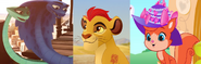 Ajar, Eva, Kion And Treasure