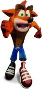 Crash Bandicoot as Thomas