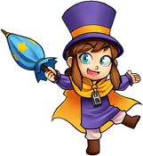 Hat Kid (A Hat in Time) as Toon Zelda