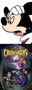 Mickey Mouse scares of The Legend of Chupacabras