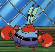 Mr. Krabs as P.T. Flea