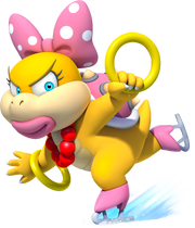 NSMBU Wendy Koopa Artwork