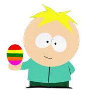 Butters Stotch Holding The Dream Maker Egg