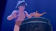Aladdin Finds the Lamp