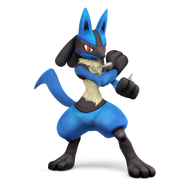 Lucario super bros