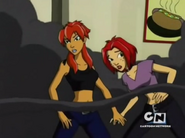Kiva and her ancestor Ally from the episode " Terminate Her"