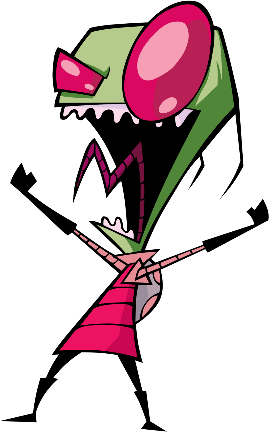 インベーダージム invader zim アートブック ニコロデオン インベーダージム invader zim アートブック ニコロデオン