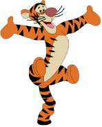 Tigger as Goofy