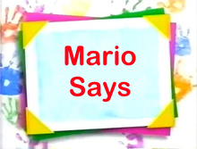 Mario Says M&F