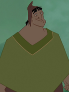 Pacha as Cogsworth (Human)