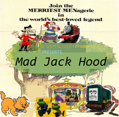 Paul Young and Paul 65's Posters Part 07 - Mad Jack Hood Poster.