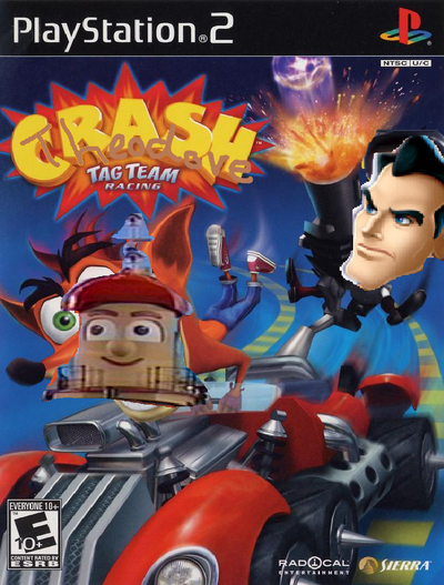 Crash tag team hotsell racing playstation 2