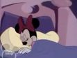 Minnie Mouse sleeping in Mickey and the Color Caper