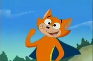 Streaky the Supercat as Scrawny