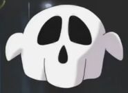 Kirby as bedsheet ghost
