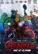 Disney pixar avengers age of ultron poster by bmoneyrulz-d8l8k0b