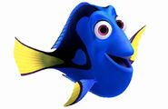 Dory as Goldfish