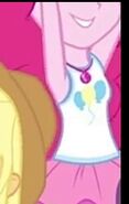 Human Pinkie pie hand up armpits