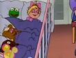 Kermit, Piggy, Fozzie and Rowlf sleeping in Muppet Goose