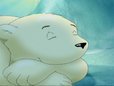 Lars (The Little Polar Bear) sleeping