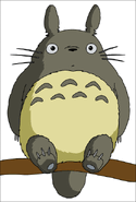 Totoro as Woog