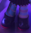 Vanellope's Black Boots (X26)