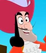 Captain Hook in Jake and the Never Land Pirates