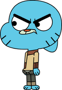 Here's Angry Gumball Watterson