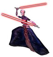 Asajj Ventress as Grub's Girlfriend