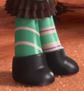 Vanellope's Black Boots (X2)