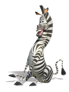Marty the Zebra render