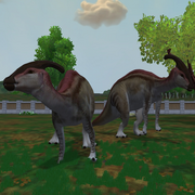 Parasaurolophus Game zooempire2