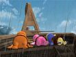 Tyrone Uniqua and Pablo sleeping in Viking Voyage