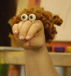 Oobi Moppie Noggin Nick Jr Nickelodeon Moppy Hand Puppet Character