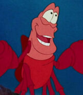 Sebastian in The Little Mermaid