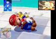 Mario falls asleep at the end of Super Mario Sunshine- Sleep, leaving Princess Peach, Toadsworth, and Tiff to finish the segment for him