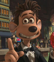 Roddy (from Flushed Away) as David (Emillio Mazur)