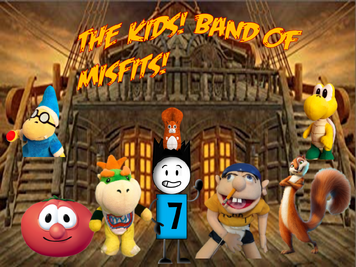 The Kids Band of Misfits Poster