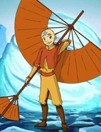 Aang as Louie