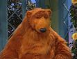Bear takes a nap on his swing in Bear's Birthday Bash