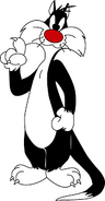 Sylvester the Cat as Happy